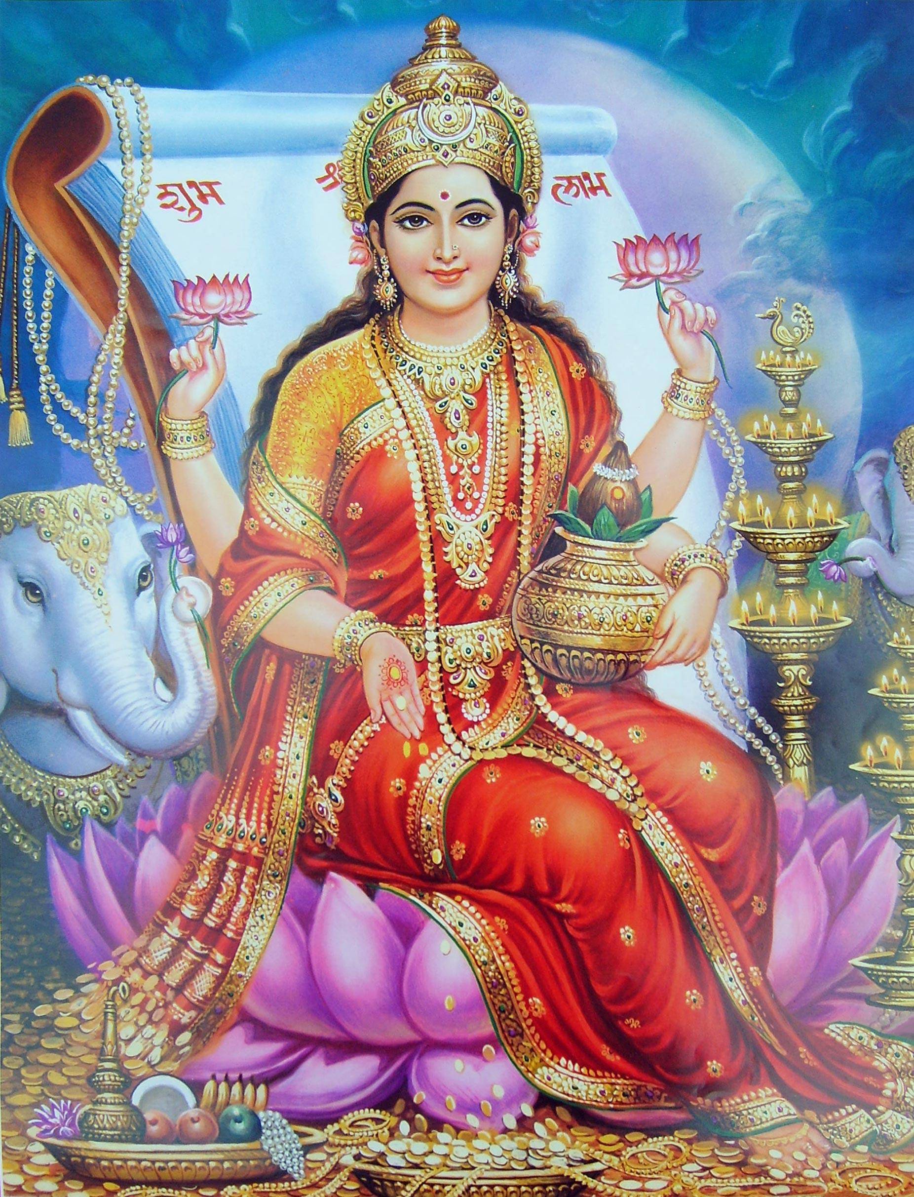 Мантра богине лакшми для богатства и процветания