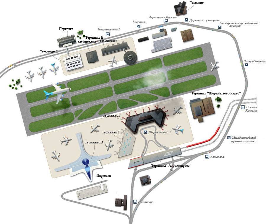 Как доехать на автомобиле до терминала д в аэропорту шереметьево: схема проезда