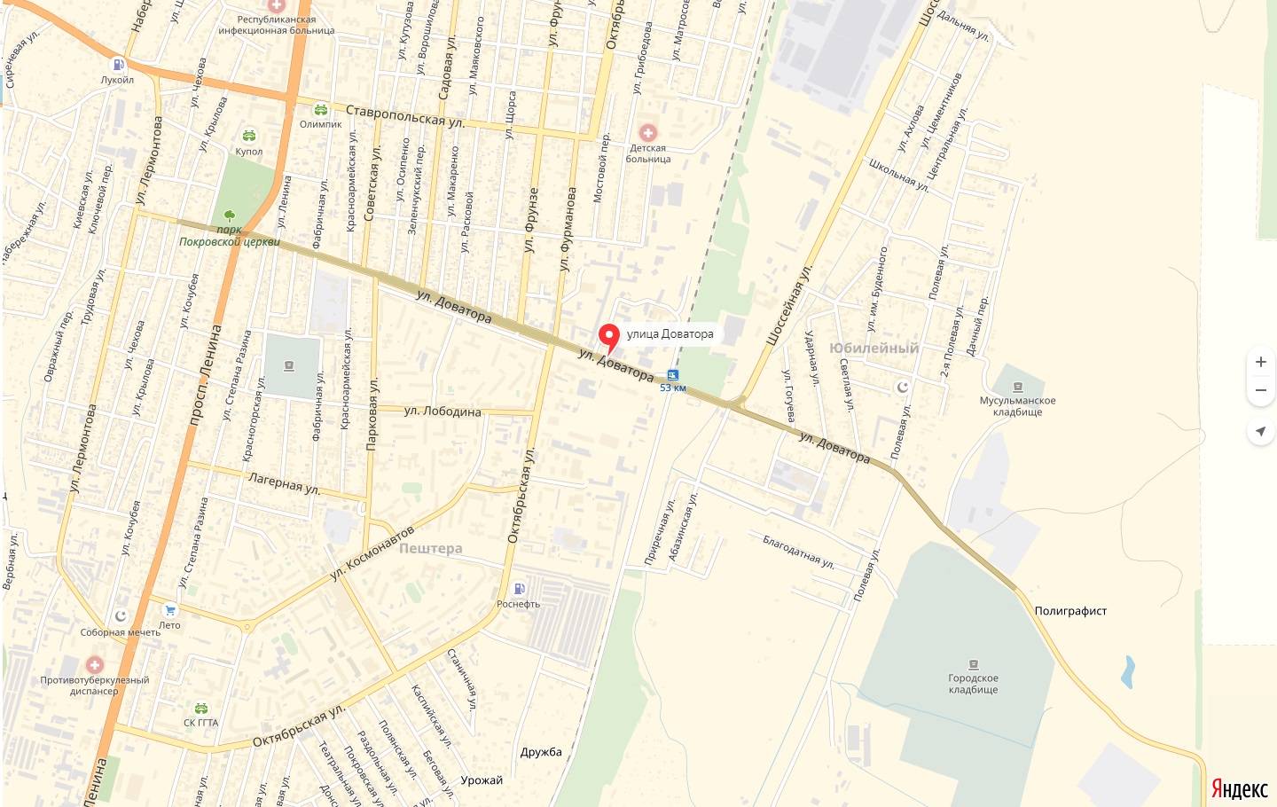 Подробная карта город черкесск с улицами и номерами домов, с районами, яндекс гугл карта, индекс