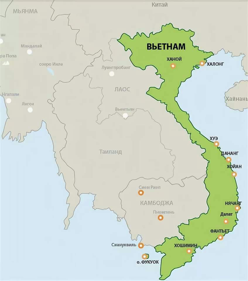 Вьетнам - описание: карта вьетнама, фото, валюта, язык, география, отзывы