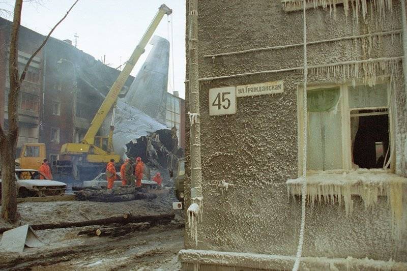 Катастрофа ан-124 в иркутске 6 декабря 1997 года