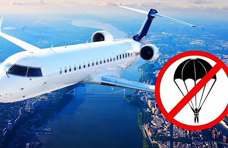 Почему в самолетах нет парашютов