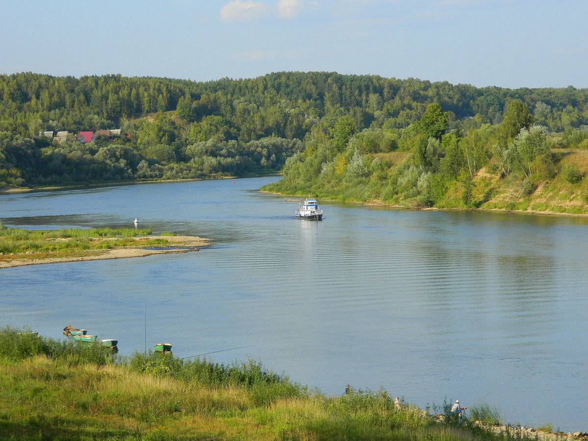 Оз Павловское Московская область река Ока