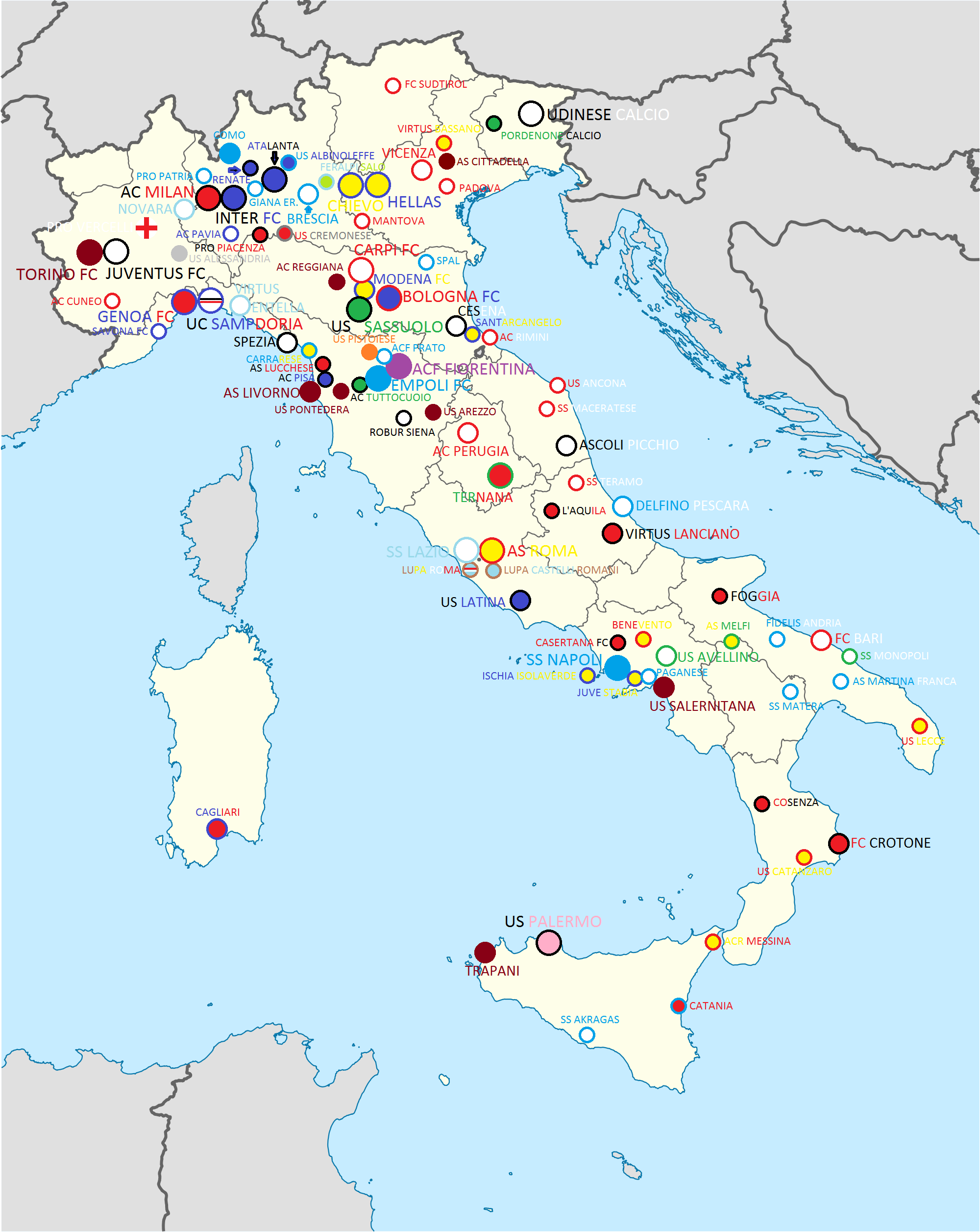 Список аэропортов италии - list of airports in italy