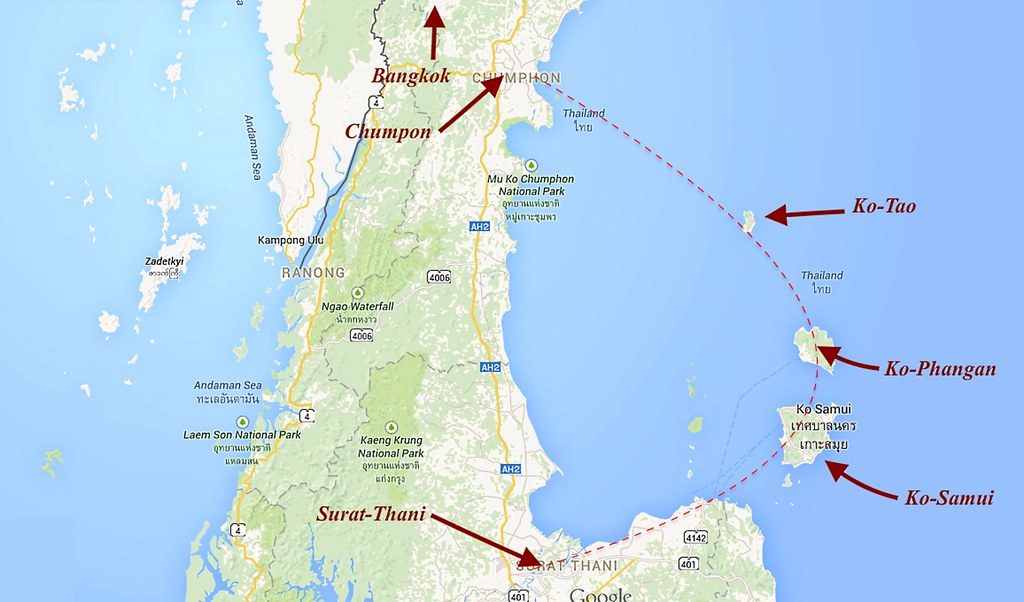 Как добраться до пангана из бангкока, сураттхани, островов самуи, ко тао и др - 2023