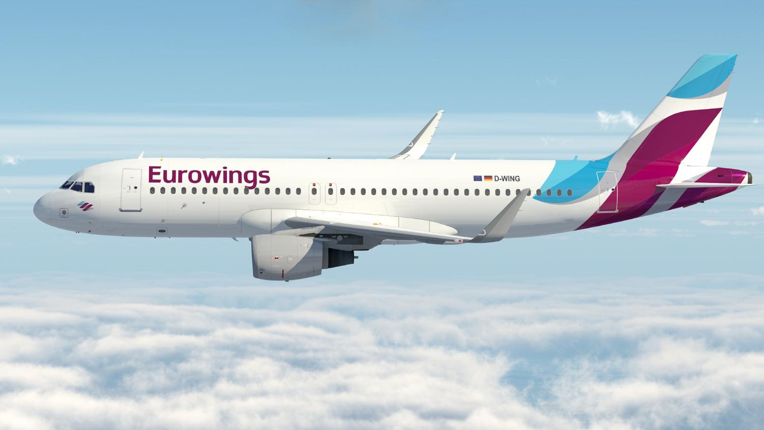 Авиакомпания Eurowings — официальный сайт на русском