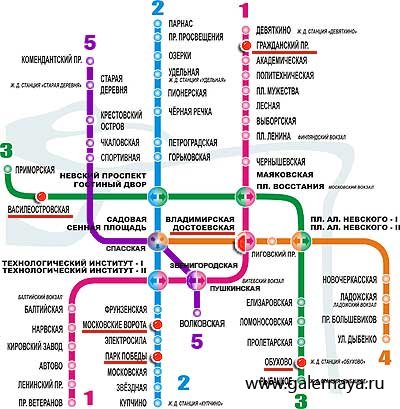 Метро санкт петербурга схема время