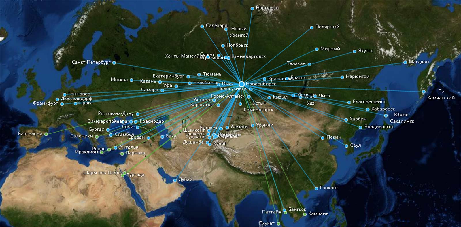 Список направлений аэрофлота - list of aeroflot destinations - abcdef.wiki