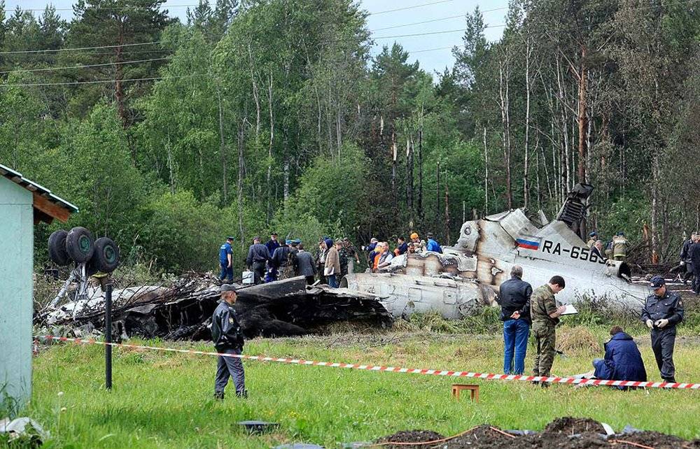 Катастрофа ту-134 под петрозаводском и другие