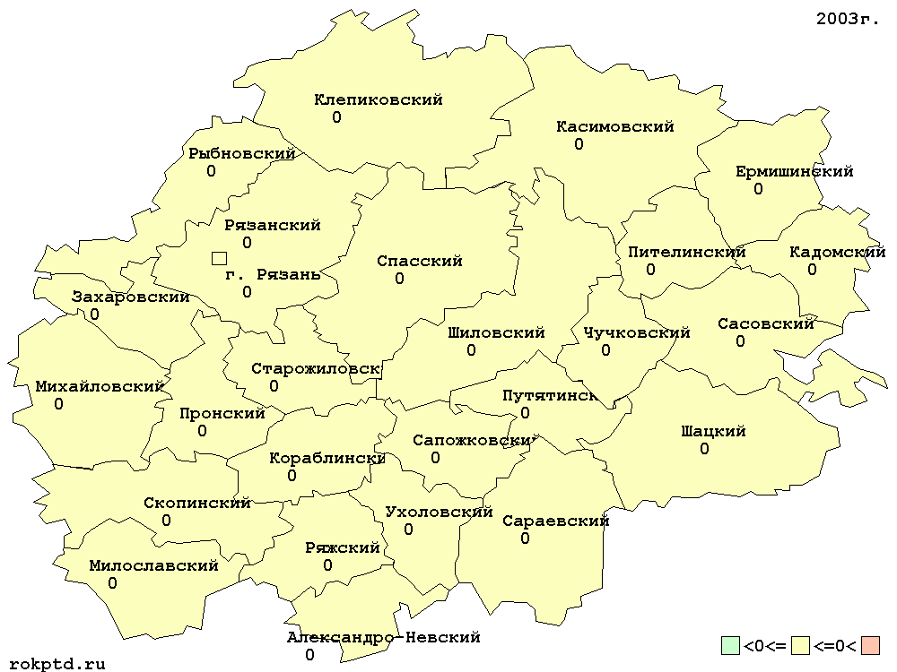Топ 10 — города рязанской области