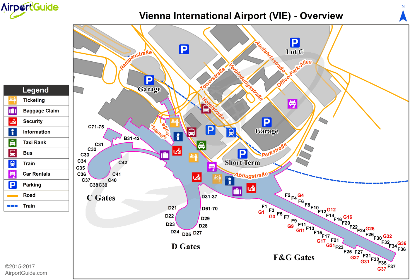 Viennaairport - услуги