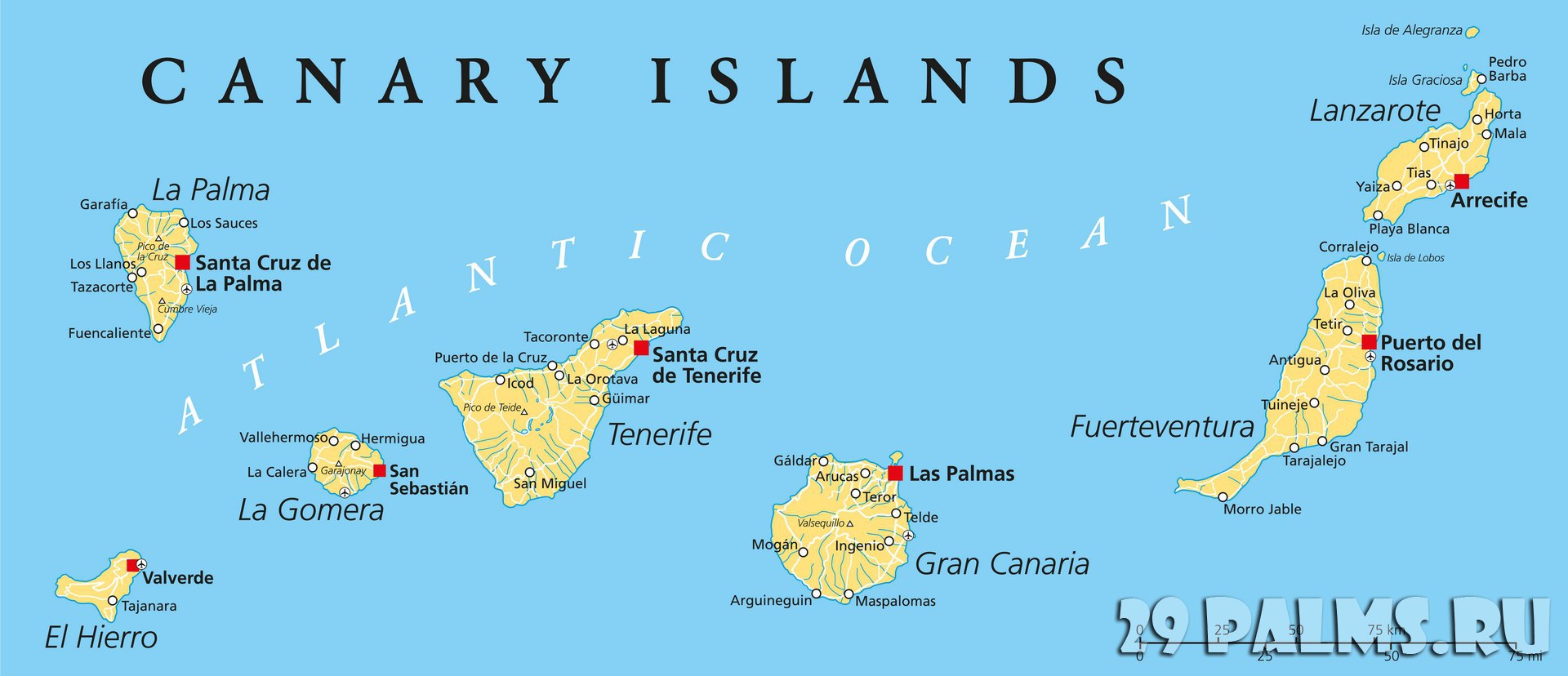 Канарские острова: погода, лучшие пляжи, развлечения :: инфониак