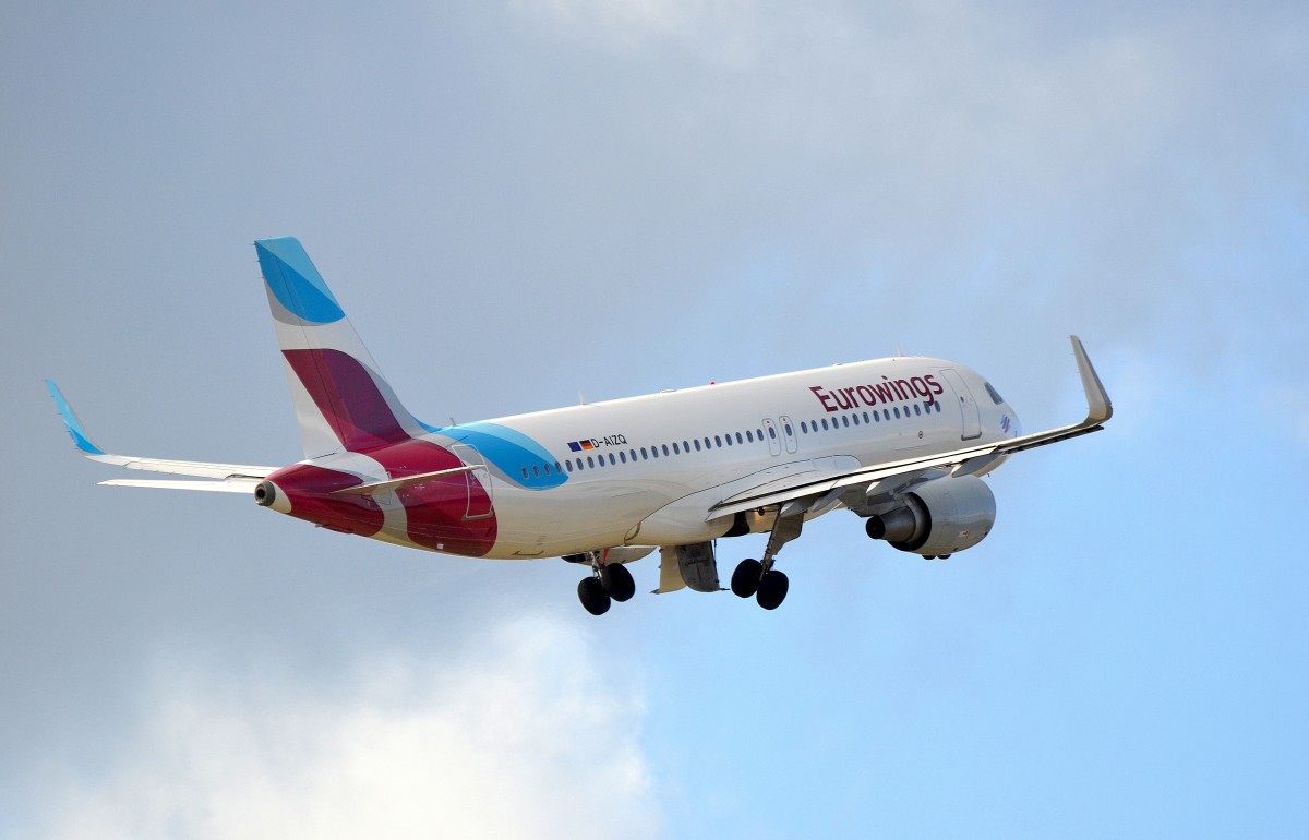 Eurowings airlines web check-in online and boarding pass