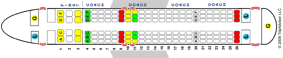 Места в самолете а320 схема