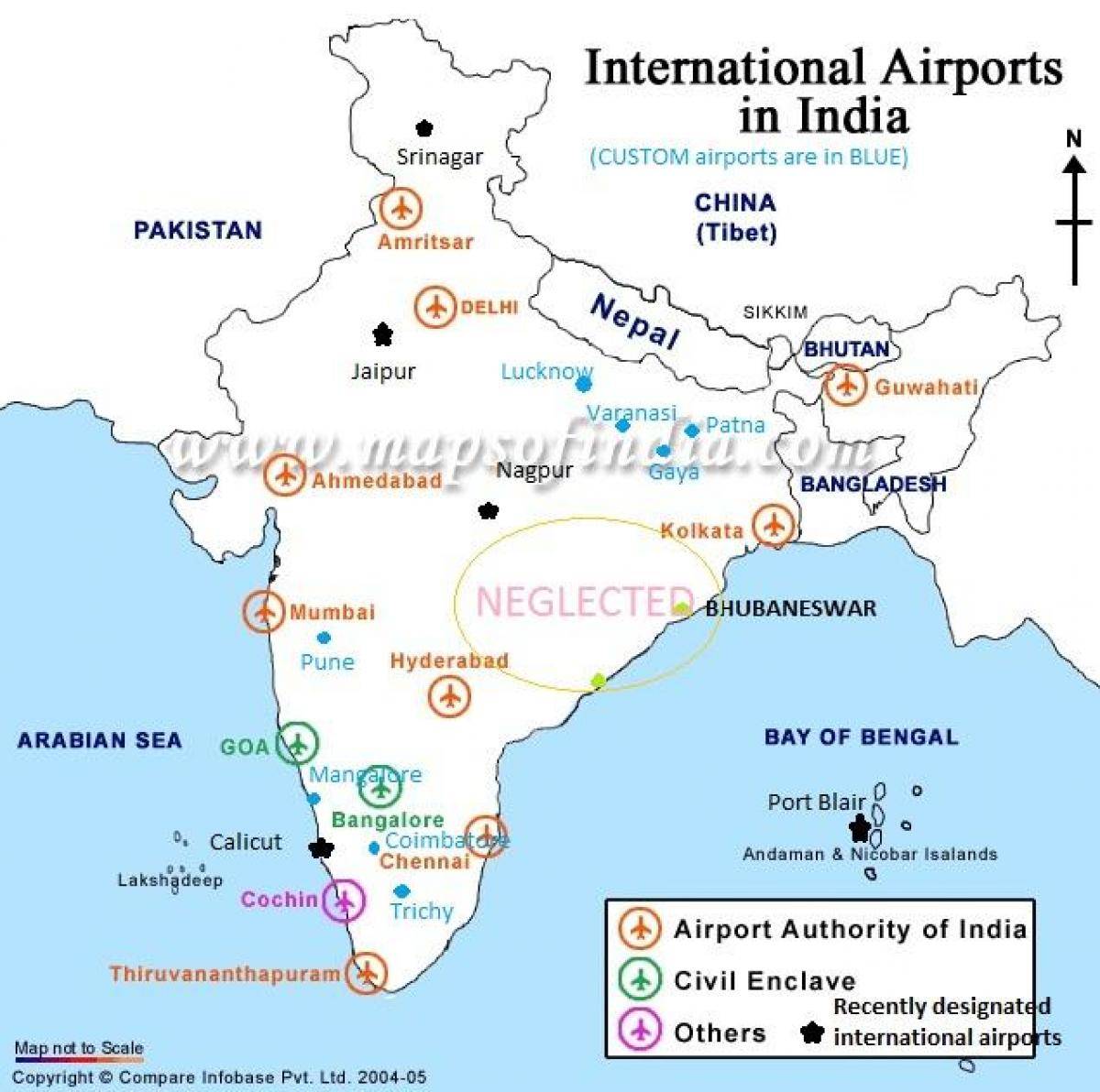 Аэропорты индии