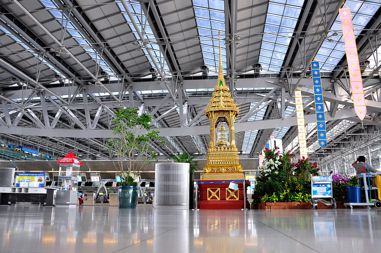 Аэропорт суварнабхуми в бангкоке - действия после прилета