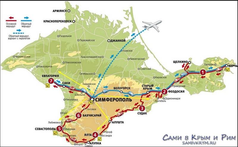 Крым аэропорты в каких городах