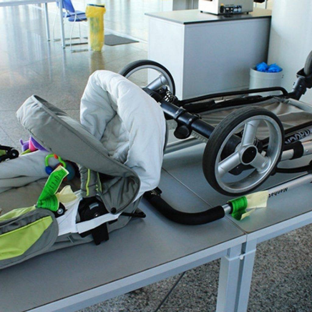 Провоз детской коляски в самолете авиакомпании победа