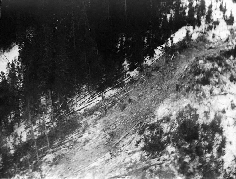 Катастрофа самолета ту-154б в горах сихотэ-алиня