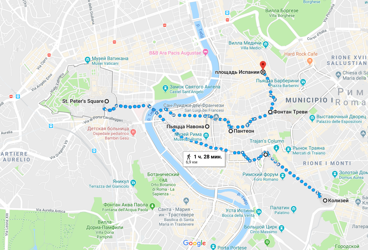 Город рим — 15 лучших достопримечательностей (фото и описание)