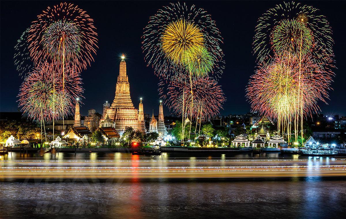 Как отмечают тайский новый год на пхукете - 2023