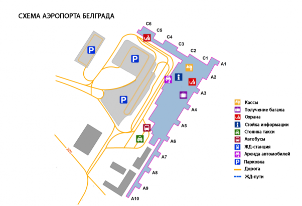 Аэропорт белград (nikola tesla), заказ авиабилетов