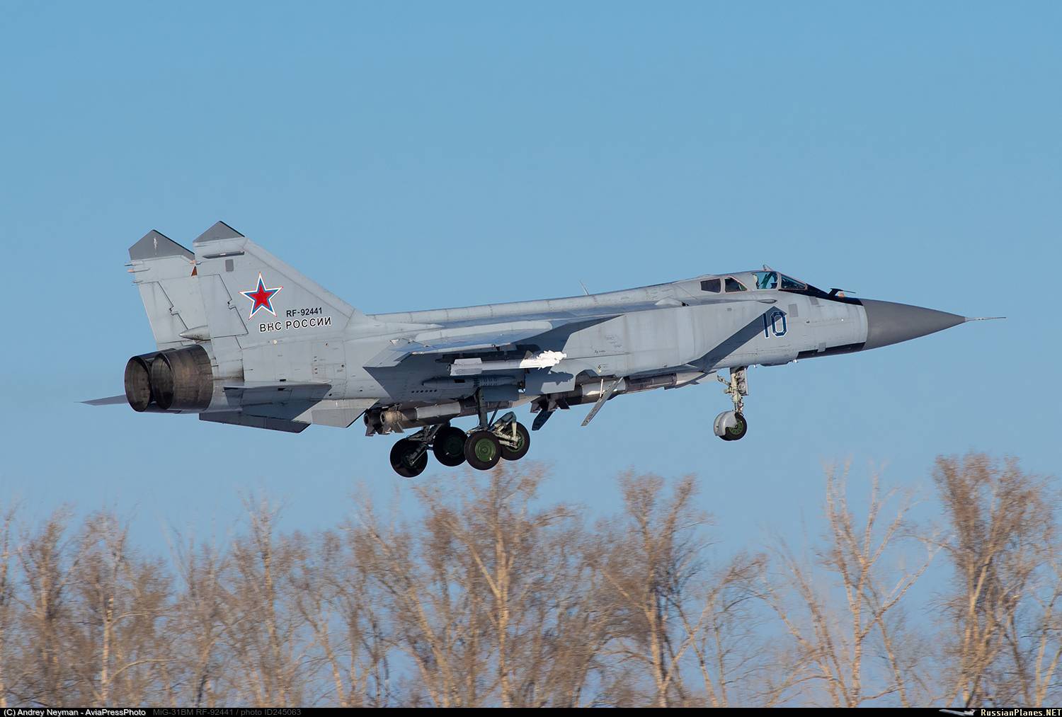 «новый миг-31бм разогнали до 3400 км/ч» в блоге «авиация»