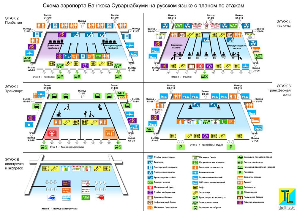 Суварнабхуми - аэропорт бангкока (bkk): схема, фото, как добраться - 2023