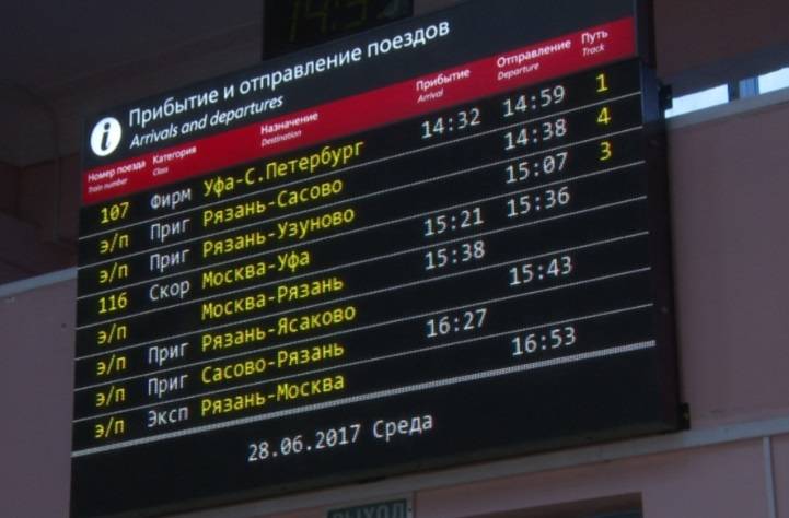 Вокзал «рязань-1»: адрес, телефоны и услуги - на поезде