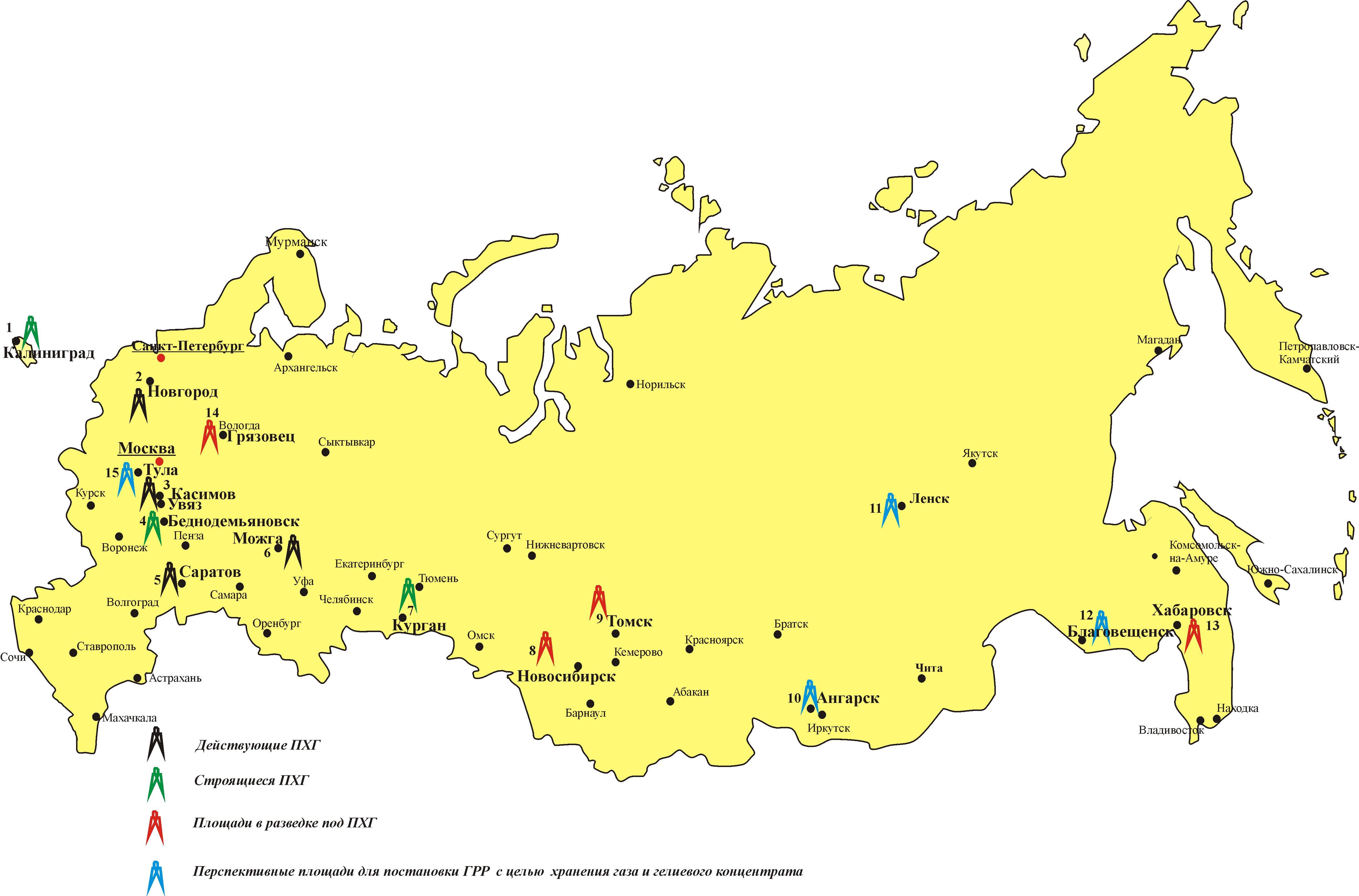 Карта г норильск