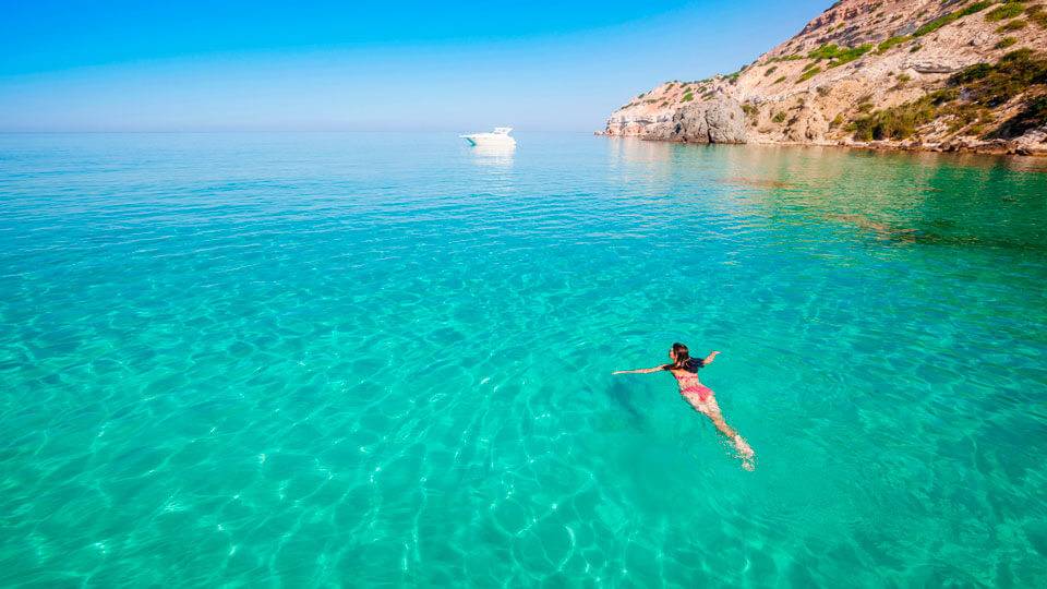 Лучший сезон для пляжного летнего отдыха в греции