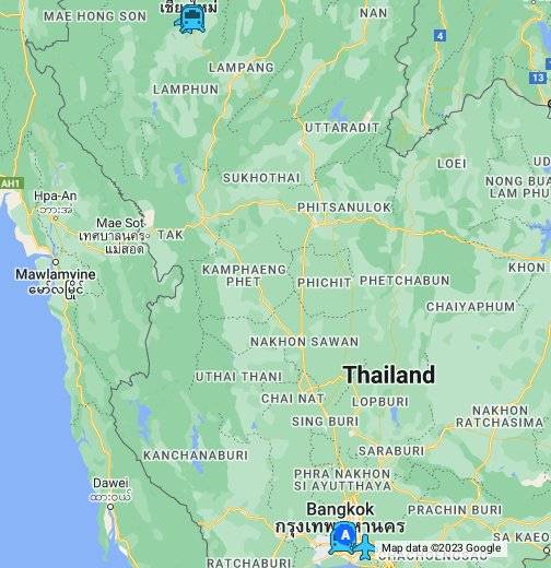Чиангмай, таиланд: как добраться самолетом, на поезде, автобусе
