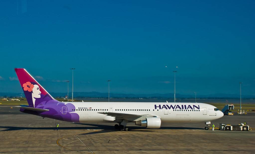 Одна из крупнейших авиакомпаний сша «hawaiian airlines»
