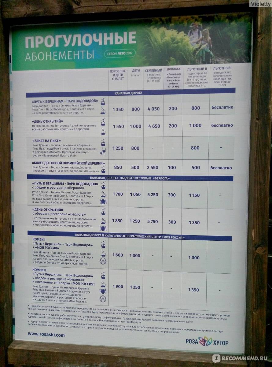 Канатные дороги в сочи стоимость прогулочных билетовdaily-sochi.ru | сочи каждый день