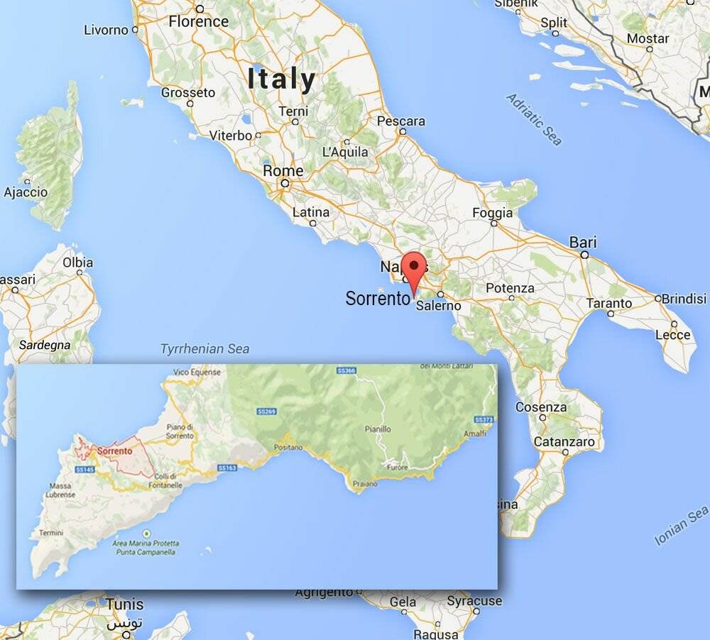 Сорренто Италия — пляжи, достопримечательности, город на карте