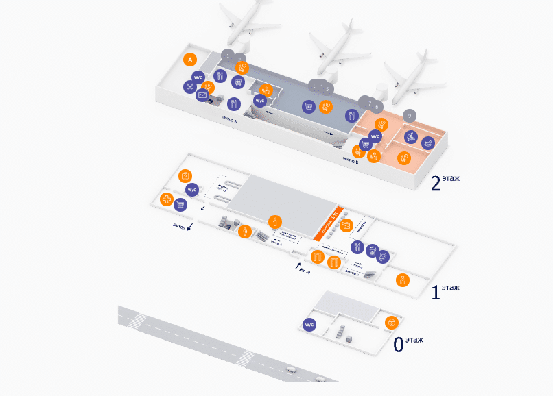 Аэропорт уфы на карте: схема, телефон справочной