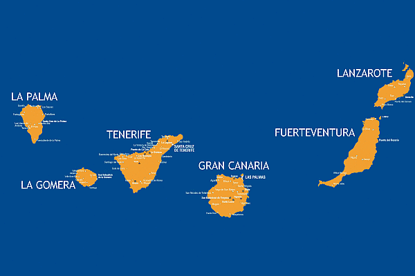 Канарские острова: где они находятся на карте мира, отдых на канарах, погода, природа и 13 авторских фото