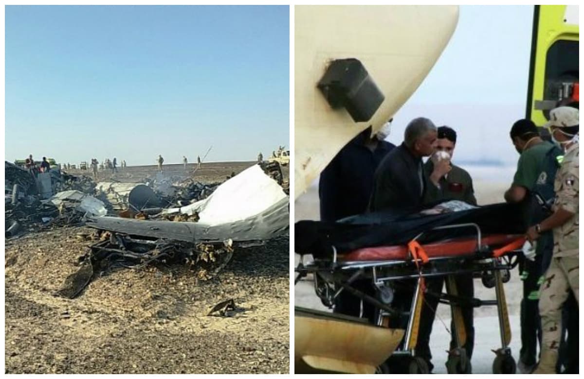 Фото погибших при крушении самолета в египте
