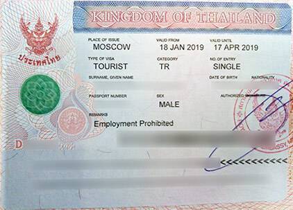 Где и как оформить визу в таиланд?