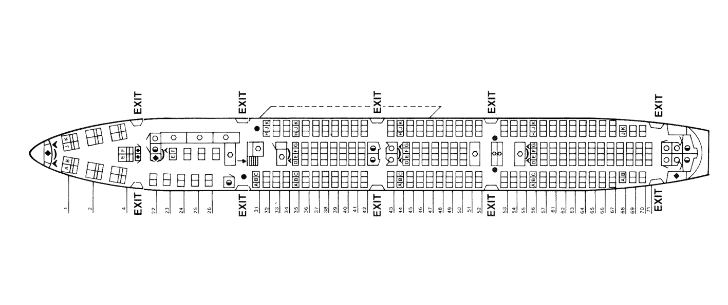 Схема салона, лучшие места, характеристики и история создания самолета boeing 747-8