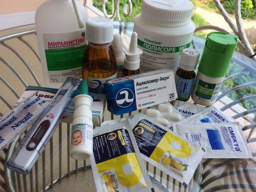 Противовирусные препараты перед поездкой на море: что взять с собой
