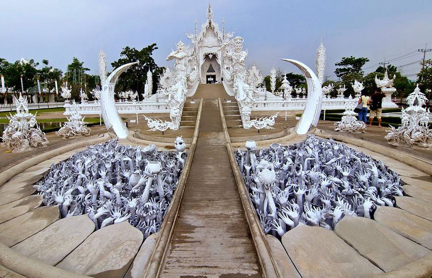 Белый храм в тайланде