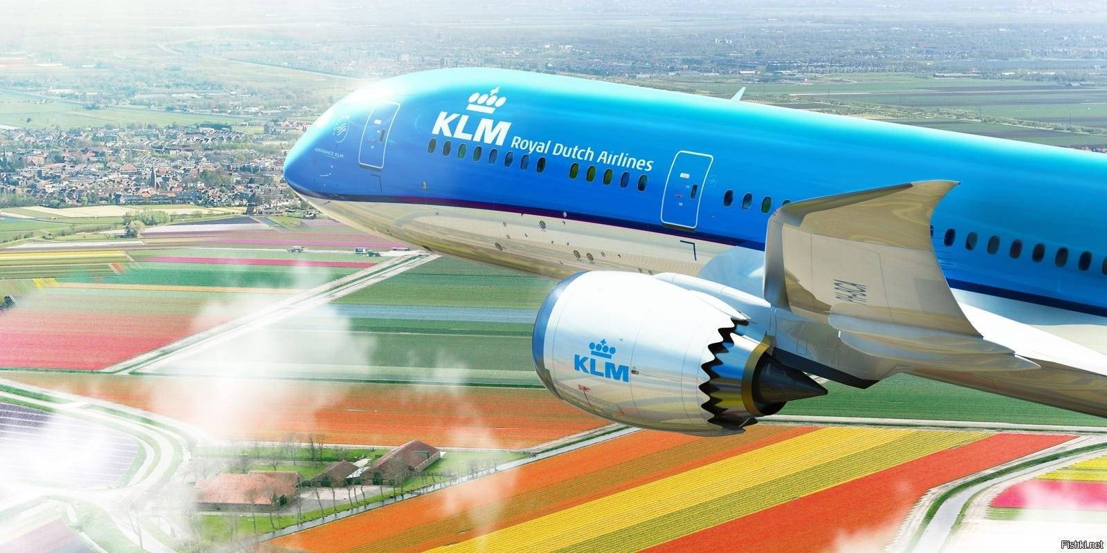 Голландская авиакомпания KLM (Koninklijke Luchtvaart Maatschappij, Королевская авиационная компания)