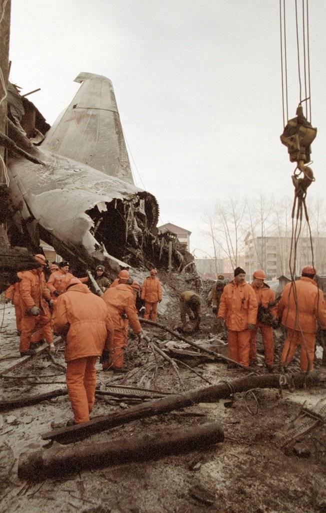 Катастрофа самолета ан-124 "руслан” в иркутске