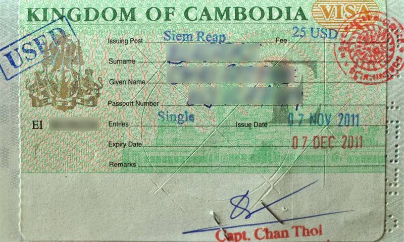 Виза в камбоджу для россиян в 2020 году электронная и по прилету, как получить самостоятельно, образец заполнения визового заявления и требования к фото, транзит через страну