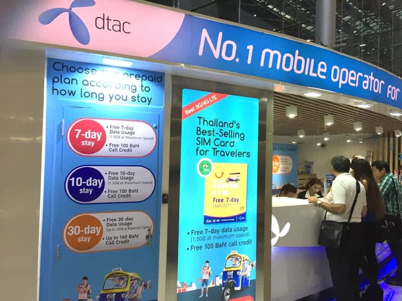 Мобильный интернет в таиланде - как включать экономичные тарифы