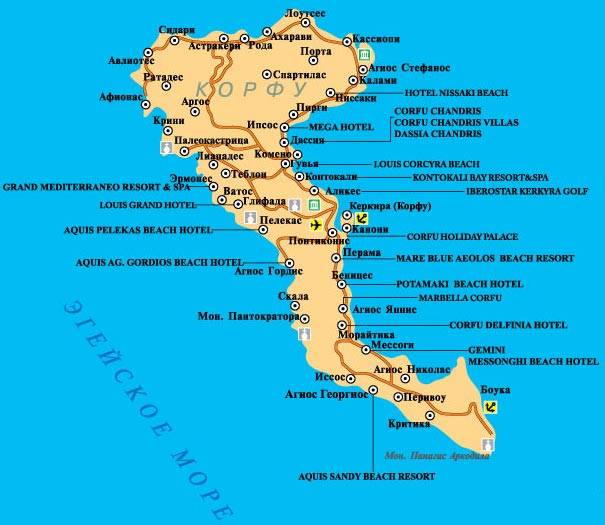 Корфу греция: все достопримечательности острова, красочные фото и подробное описание
