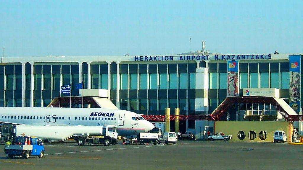 Международные и внутренние аэропорты острова крит