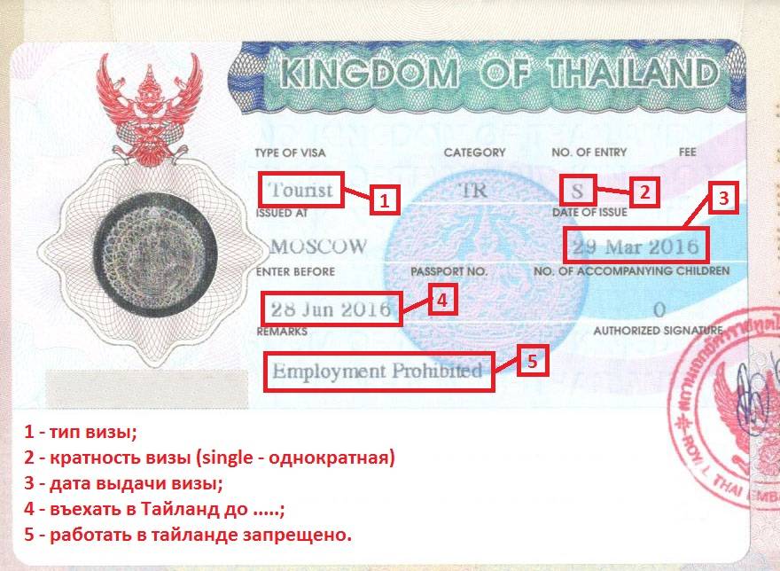 Виза в таиланд по прибытию: как сделать и продлить тайскую визу по прилету, список документов и сроки