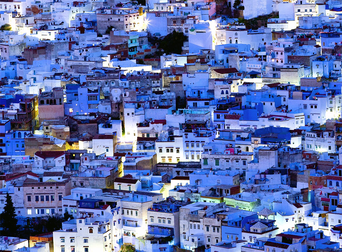 Шефшауэн – синий город в марокко
